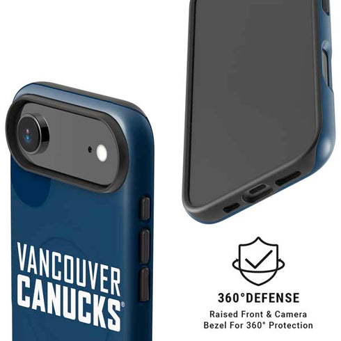 NHL Vancouver Canucks Solid Background iPhone 17 Air Magsafe Impact Case