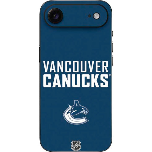 NHL Vancouver Canucks Solid Background iPhone 17 Air Skin