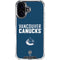 NHL Vancouver Canucks Solid Background iPhone 17 Clear Case