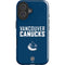 NHL Vancouver Canucks Solid Background iPhone 17 Impact Case