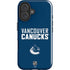 NHL Vancouver Canucks Solid Background iPhone 17 Impact Case