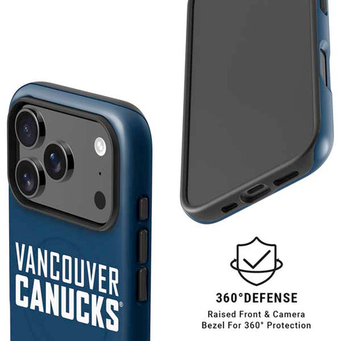 NHL Vancouver Canucks Solid Background iPhone 17 Pro Magsafe Impact Case