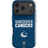 NHL Vancouver Canucks Solid Background iPhone 17 Pro Max Impact Case
