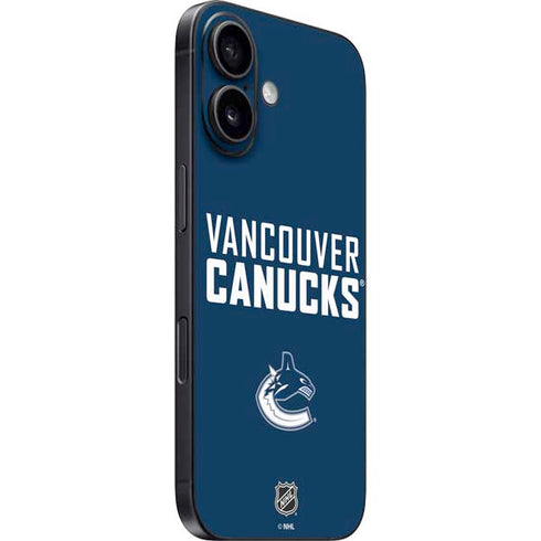 NHL Vancouver Canucks Solid Background iPhone 17 Skin