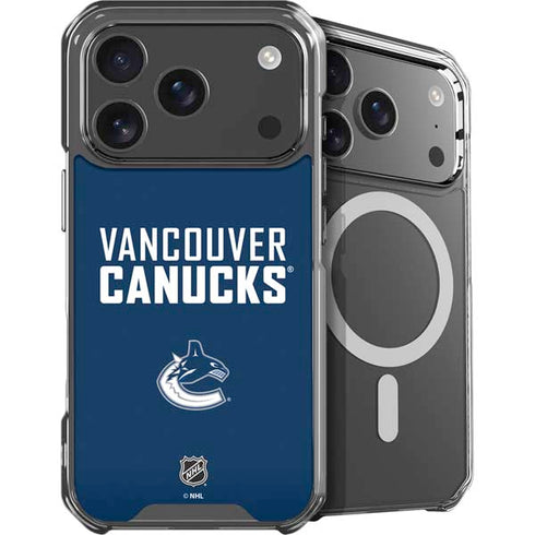 NHL Vancouver Canucks Solid Background iPhone 18 Pro Max MagSafe Case
