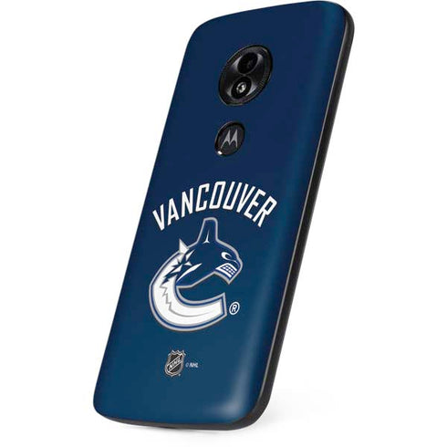NHL Vancouver Canucks Solid Background Moto E5 Play Skin