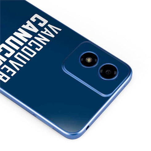 NHL Vancouver Canucks Solid Background Moto G Play 4G (2024) Skin