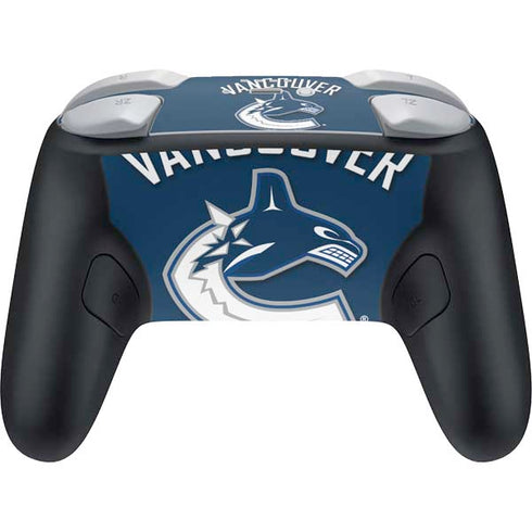 NHL Vancouver Canucks Solid Background Nintendo Switch 2 (2025) Pro Controller Skin