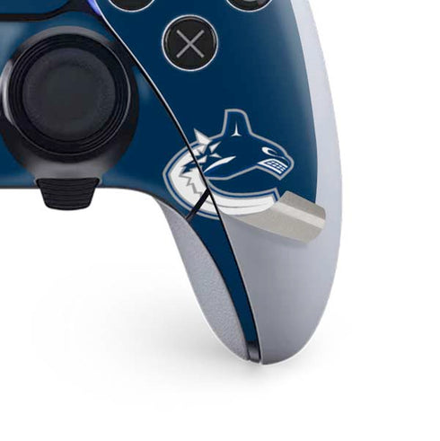 NHL Vancouver Canucks Solid Background PS5 DualSense Edge Pro Controller Skin