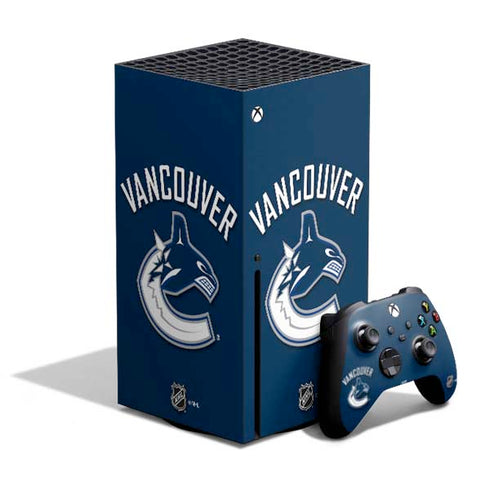 NHL Vancouver Canucks Solid Background Xbox Series X Skins