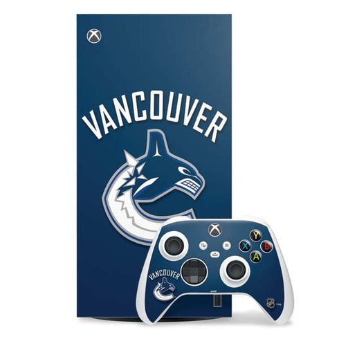 NHL Vancouver Canucks Solid Background Xbox Series X Skins