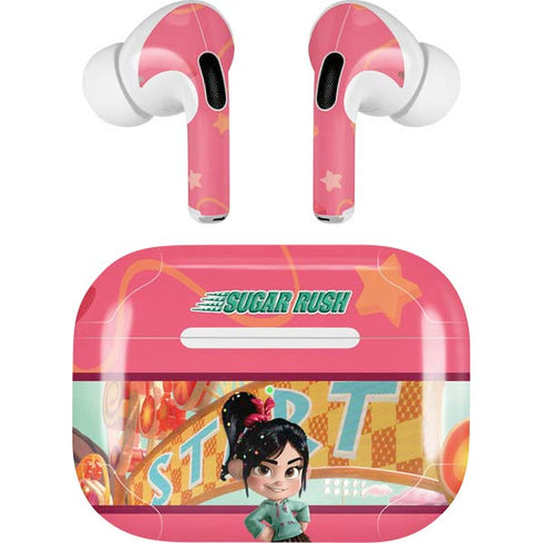 Disney Wreck-it Ralph Vanellope Sugar Rush AirPods Skins
