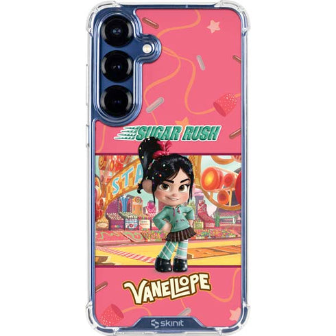 Disney Wreck-it Ralph Vanellope Sugar Rush Galaxy S25 Clear Case