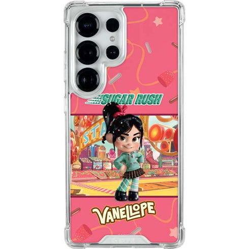 Disney Wreck-it Ralph Vanellope Sugar Rush Galaxy S25 Ultra Clear Case