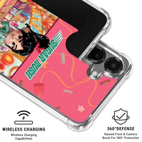 Disney Wreck-it Ralph Vanellope Sugar Rush Galaxy S26 Plus Clear Case