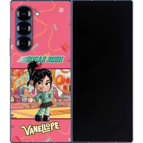 Disney Wreck-it Ralph Vanellope Sugar Rush Galaxy Z Fold6 Skin