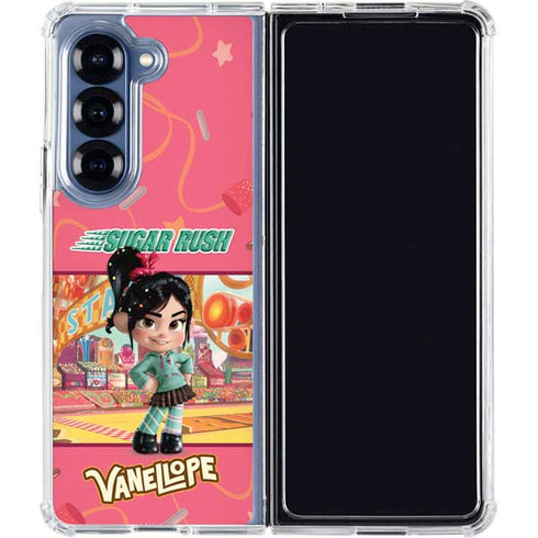 Disney Wreck-it Ralph Vanellope Sugar Rush Galaxy Z Fold7 Clear Case