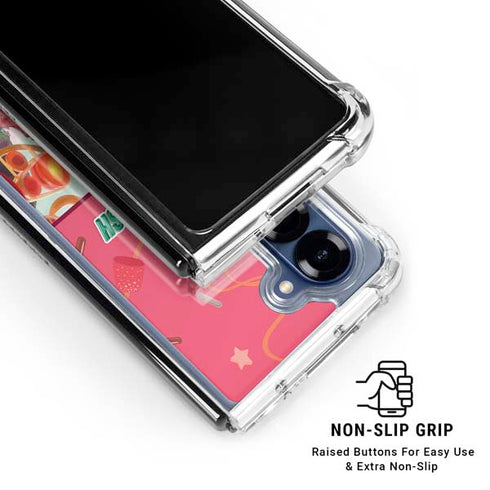 Disney Wreck-it Ralph Vanellope Sugar Rush Galaxy Z Fold7 Clear Case