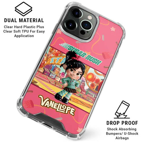 Disney Wreck-it Ralph Vanellope Sugar Rush iPhone 16 Pro Clear Case