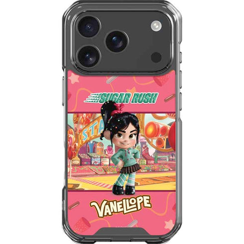 Disney Wreck-it Ralph Vanellope Sugar Rush iPhone 17 Pro Clear Case