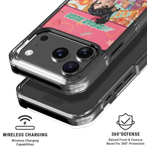Disney Wreck-it Ralph Vanellope Sugar Rush iPhone 18 Pro Clear Case