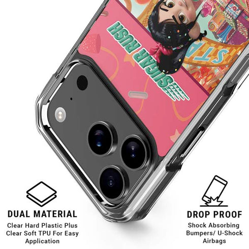 Disney Wreck-it Ralph Vanellope Sugar Rush iPhone 18 Pro Clear Case