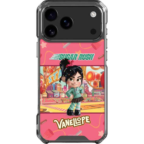 Disney Wreck-it Ralph Vanellope Sugar Rush iPhone 18 Pro Max Clear Case