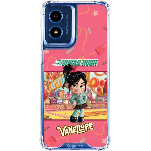 Disney Wreck-it Ralph Vanellope Sugar Rush Moto G 5G (2024) Clear Case