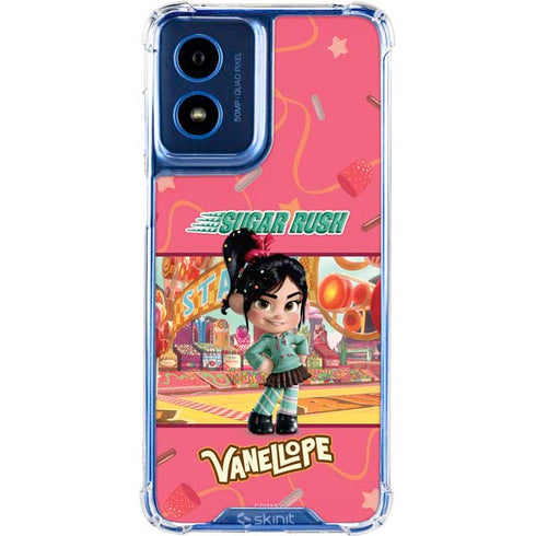Disney Wreck-it Ralph Vanellope Sugar Rush Moto G Play 4G (2024) Clear Case