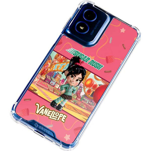 Disney Wreck-it Ralph Vanellope Sugar Rush Moto G Play 4G (2024) Clear Case