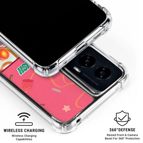 Disney Wreck-it Ralph Vanellope Sugar Rush Moto G Power 5G (2024) Clear Case