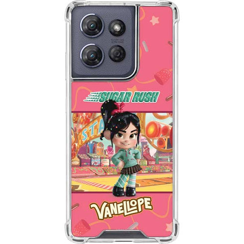 Disney Wreck-it Ralph Vanellope Sugar Rush Moto G Stylus 5G (2025) Clear Case