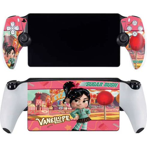 Disney Wreck-it Ralph Vanellope Sugar Rush PlayStation Portal Remote Player Skin
