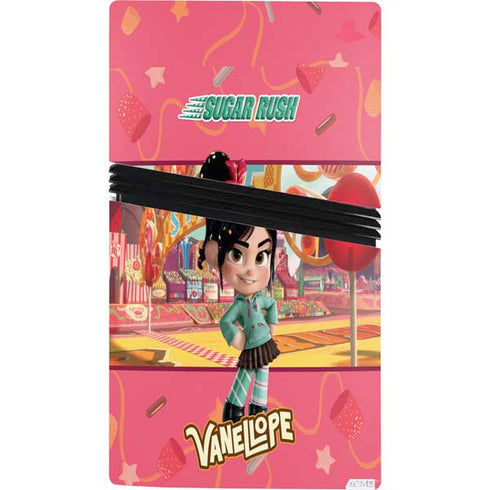Disney Wreck-it Ralph Vanellope Sugar Rush PS5 Pro Console Skin