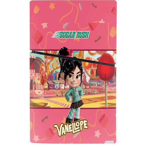 Disney Wreck-it Ralph Vanellope Sugar Rush PS5 Slim Digital Edition Console Skin