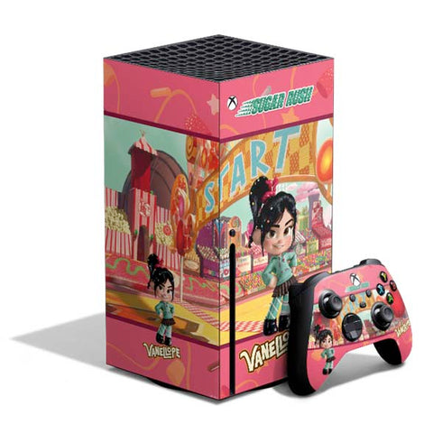 Disney Wreck-it Ralph Vanellope Sugar Rush Xbox Series X Skins