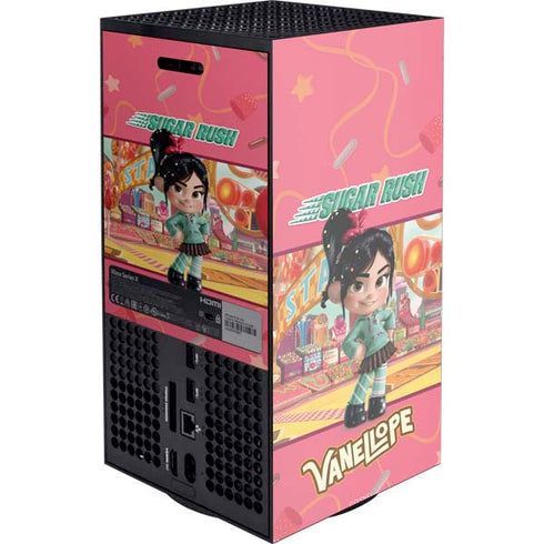 Disney Wreck-it Ralph Vanellope Sugar Rush XBox Series X Digital Edition Console Skin