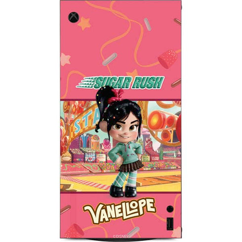 Disney Wreck-it Ralph Vanellope Sugar Rush XBox Series X Digital Edition Console Skin