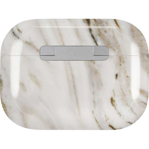 Vanilla Marble AirPods Skins