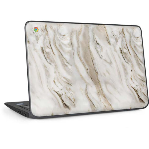 Vanilla Marble HP Chromebook Skin