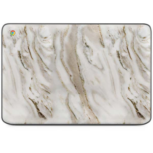 Vanilla Marble HP Chromebook Skin