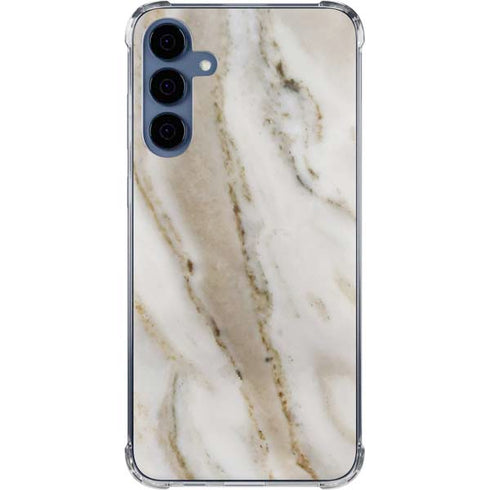 Vanilla Marble Galaxy A35 5G Clear Case