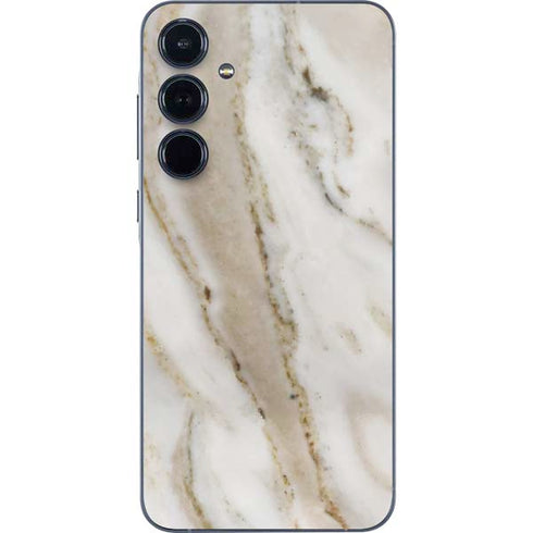 Vanilla Marble Galaxy A35 5G Skin