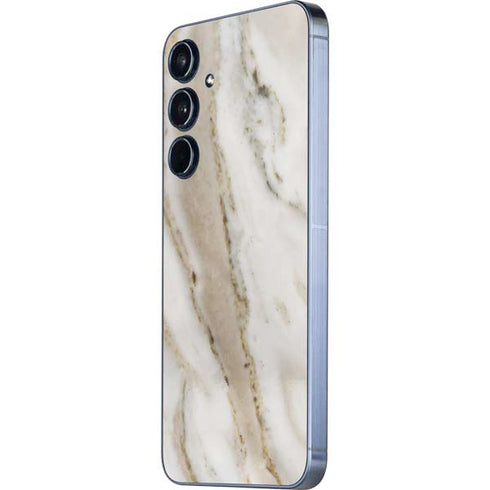 Vanilla Marble Galaxy A35 5G Skin