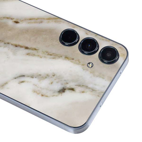 Vanilla Marble Galaxy A36 5G Skin