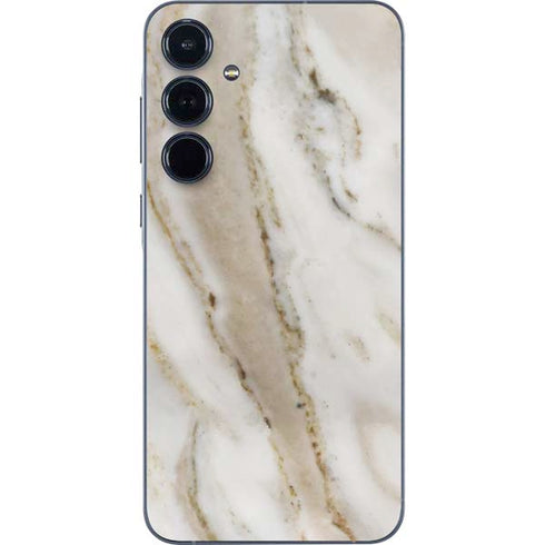 Vanilla Marble Galaxy A55 5G Skin