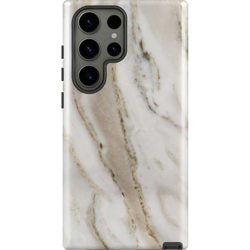 Vanilla Marble Galaxy S23 Ultra Pro Case