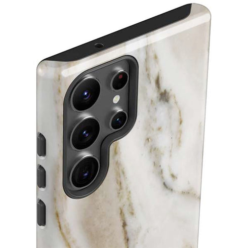 Vanilla Marble Galaxy S23 Ultra Pro Case