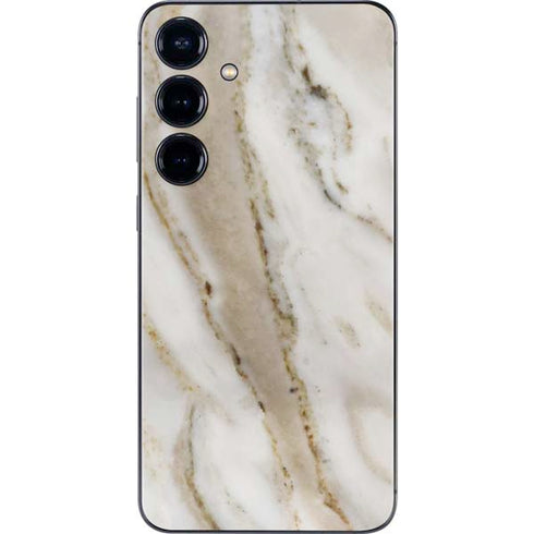 Vanilla Marble Galaxy S25 Plus Skin
