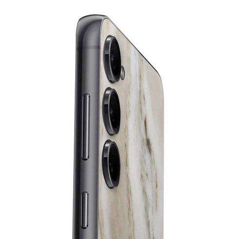 Vanilla Marble Galaxy S25 Plus Skin